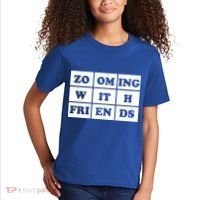 Zooming With Friends Kids T-Shirt thumb 2