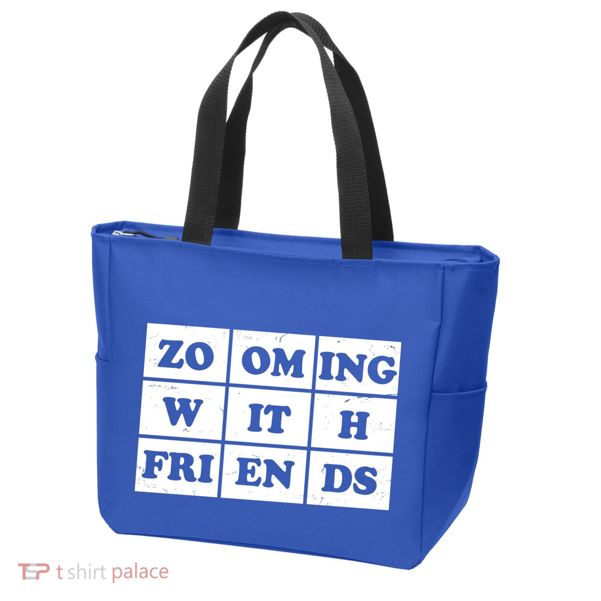 Zooming With Friends Tote Bag