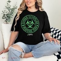 Z Ops Zombie Outbreak Response Team Comfort Colors T-Shirt thumb 2