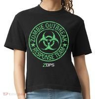 Z Ops Zombie Outbreak Response Team Comfort Colors Boxy T-Shirt thumb 0