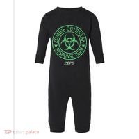 Z Ops Zombie Outbreak Response Team Infant Fleece One Piece thumb 0