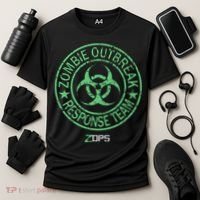 Z Ops Zombie Outbreak Response Team Cooling Performance Crew T-Shirt thumb 3