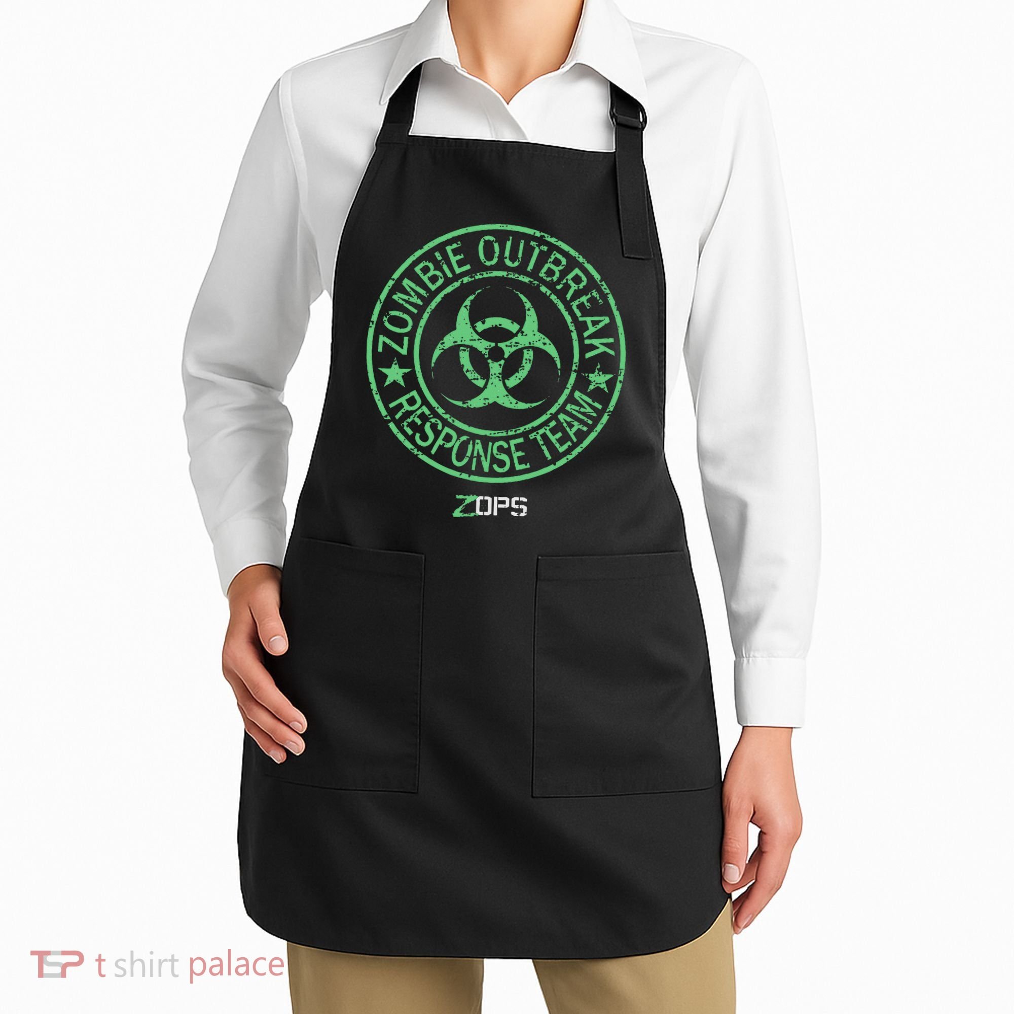 Z Ops Zombie Outbreak Response Team Apron