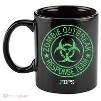 Z Ops Zombie Outbreak Response Team 11oz C Handle Ceramic Mug thumb 2