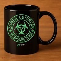 Z Ops Zombie Outbreak Response Team 11oz C Handle Ceramic Mug thumb 3