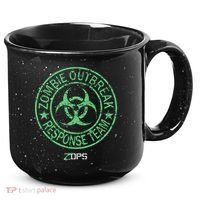 Z Ops Zombie Outbreak Response Team 15oz Campfire Ceramic Mug thumb 0