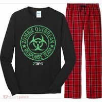 Z Ops Zombie Outbreak Response Team Long Sleeve Pajama Set thumb 0