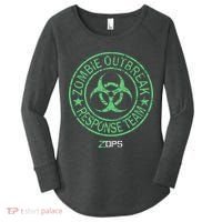 Z Ops Zombie Outbreak Response Team Women's Perfect Tri Tunic Long Sleeve Shirt thumb 0
