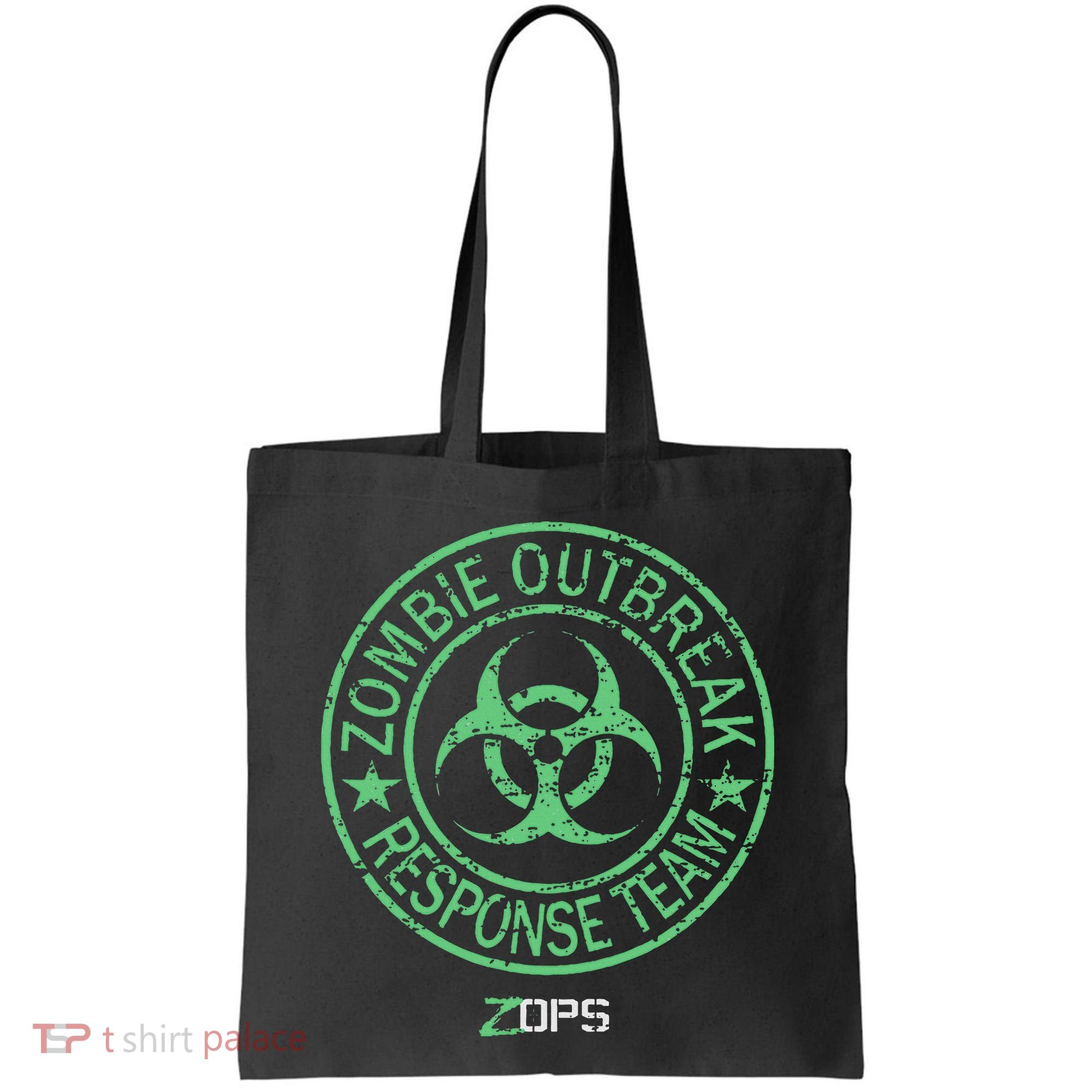 Z Ops Zombie Outbreak Response Team Tote Bag