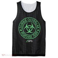 Z Ops Zombie Outbreak Response Team Mesh Reversible Basketball Jersey Tank thumb 0