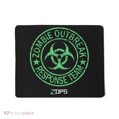 Z Ops Zombie Outbreak Response Team Mousepad