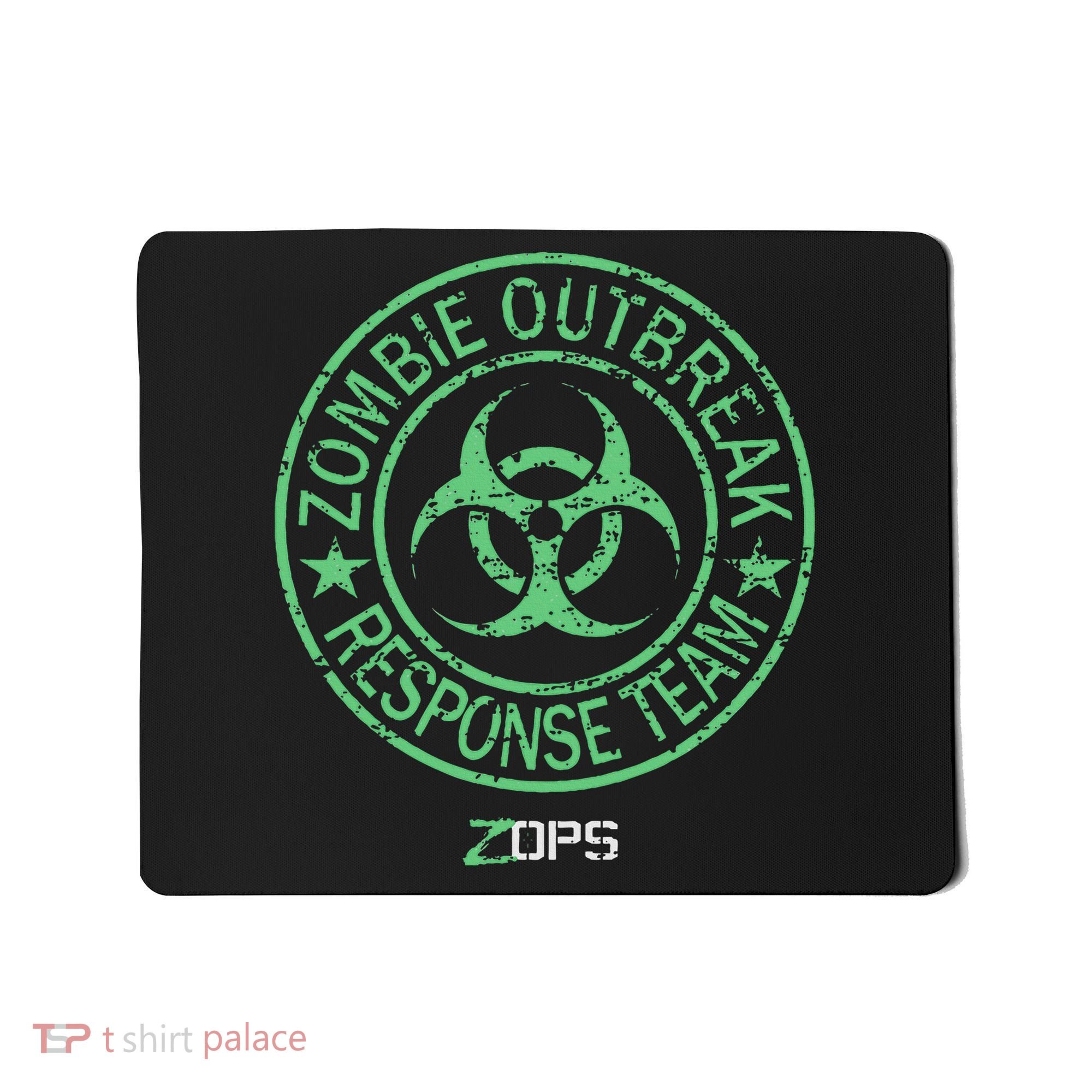 Z Ops Zombie Outbreak Response Team Mousepad