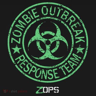 Z Ops Zombie Outbreak Response Team Ornament