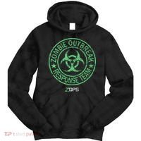 Z Ops Zombie Outbreak Response Team Tie Dye Hoodie thumb 0