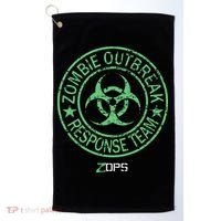 Z Ops Zombie Outbreak Response Team Golf Towel thumb 0