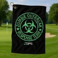 Z Ops Zombie Outbreak Response Team Golf Towel thumb 1