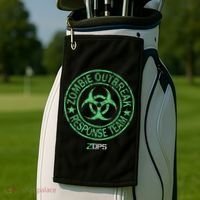 Z Ops Zombie Outbreak Response Team Golf Towel thumb 2