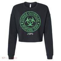 Z Ops Zombie Outbreak Response Team Cropped Pullover Crew thumb 0