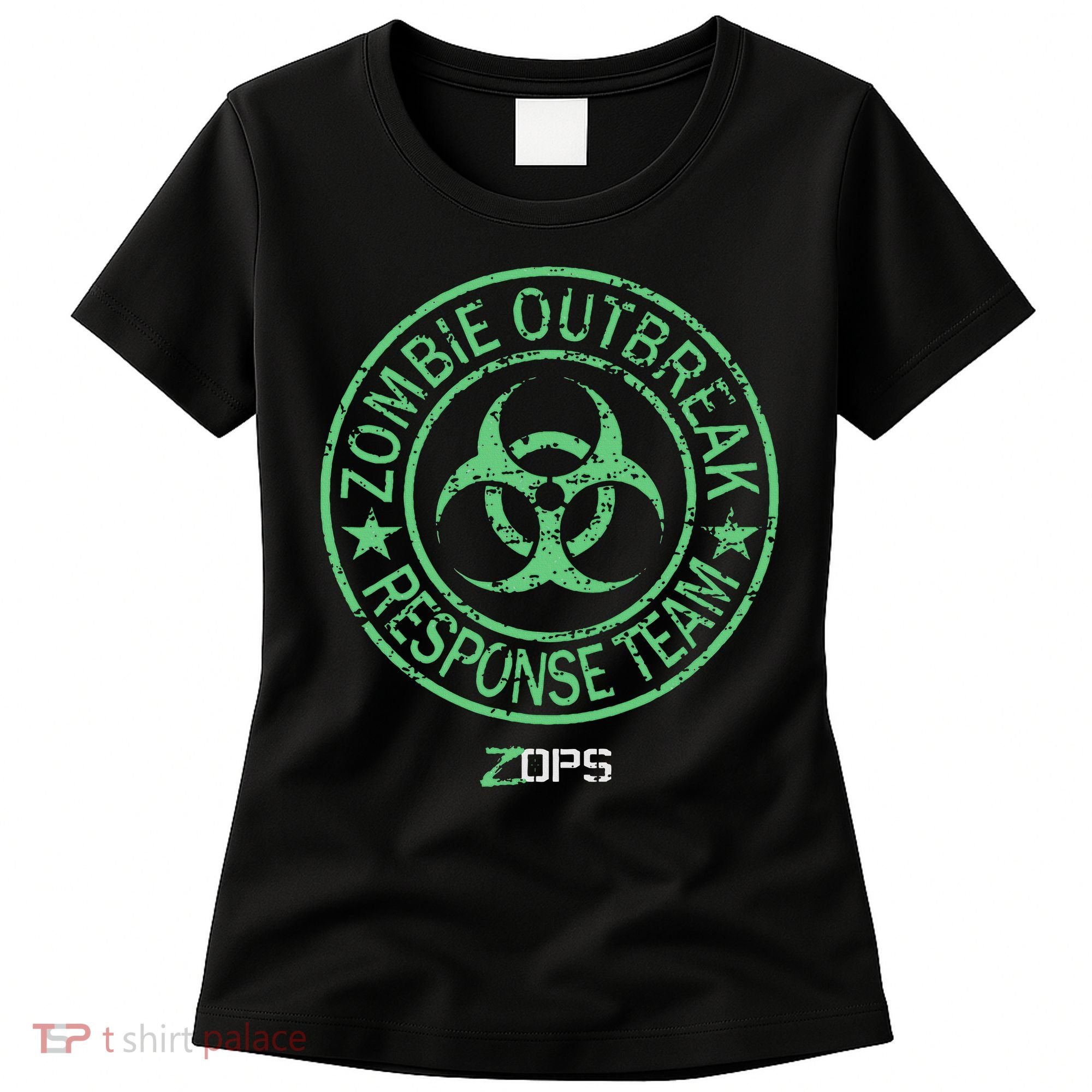 Z Ops Zombie Outbreak Response Team Women's T-Shirt