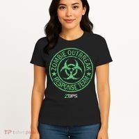 Z Ops Zombie Outbreak Response Team Women's T-Shirt thumb 4