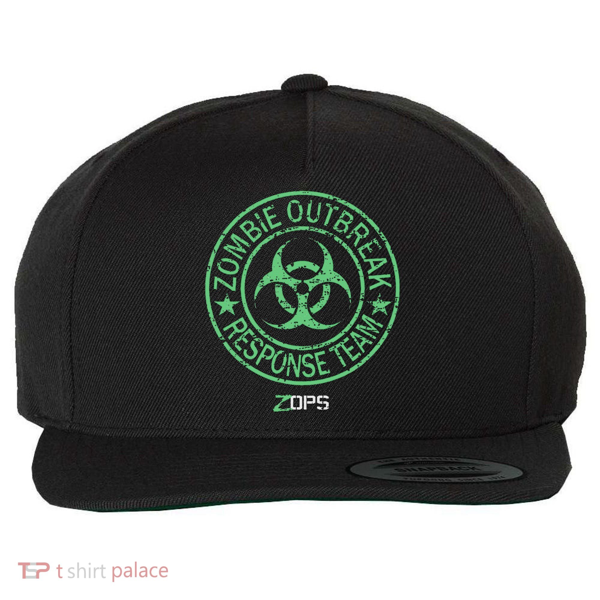 Z Ops Zombie Outbreak Response Team Wool Snapback Cap