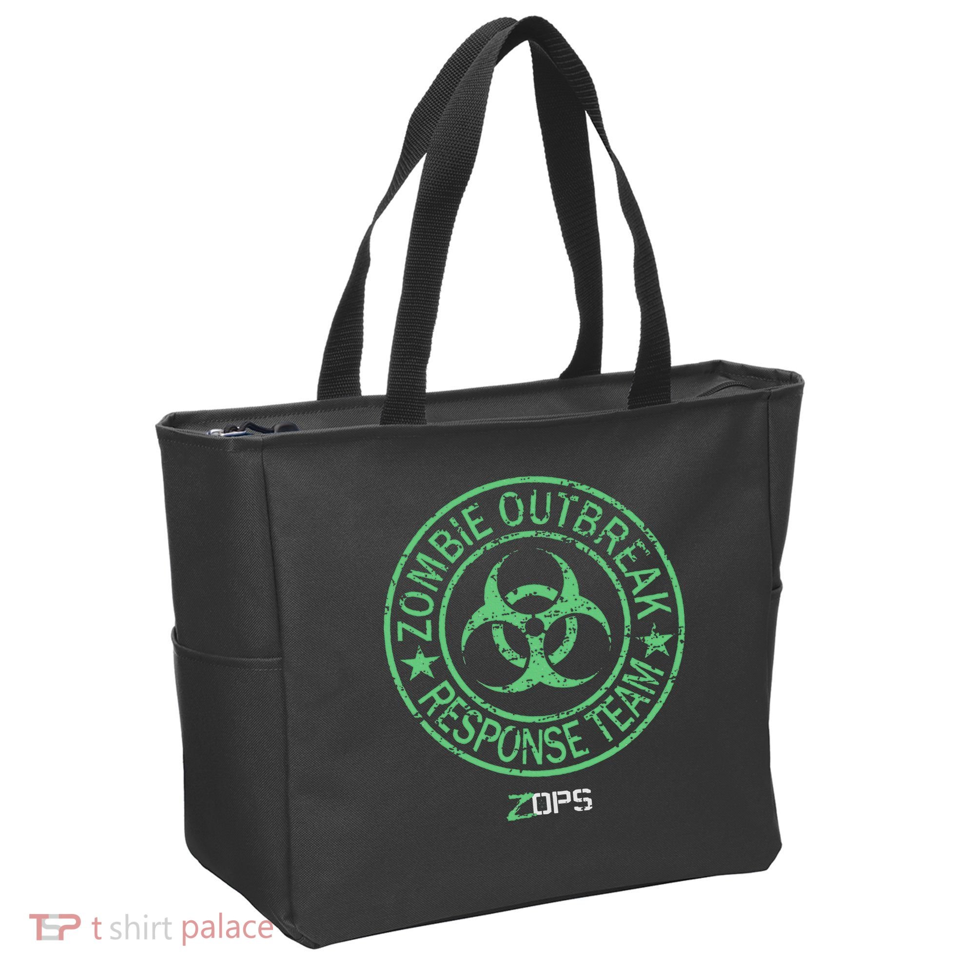 Z Ops Zombie Outbreak Response Team Tote Bag