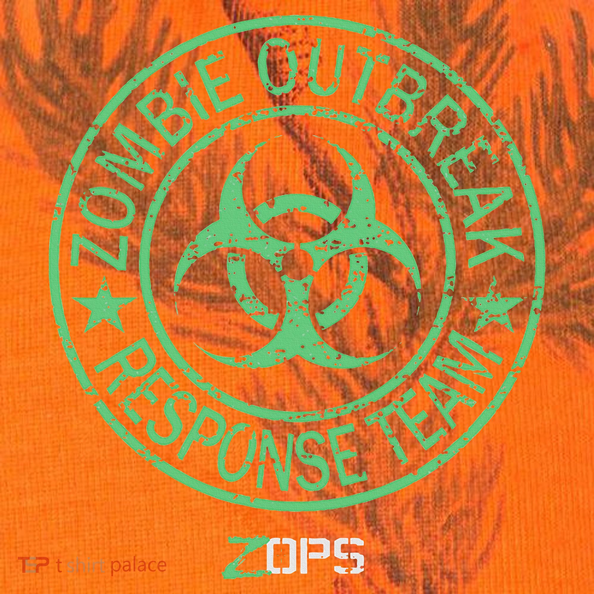 Z Ops Zombie Outbreak Response Team Kati Licensed 12" Camo Cuffed Beanie