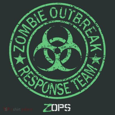 Z Ops Zombie Outbreak Response Team Infant Baby Jersey Bodysuit