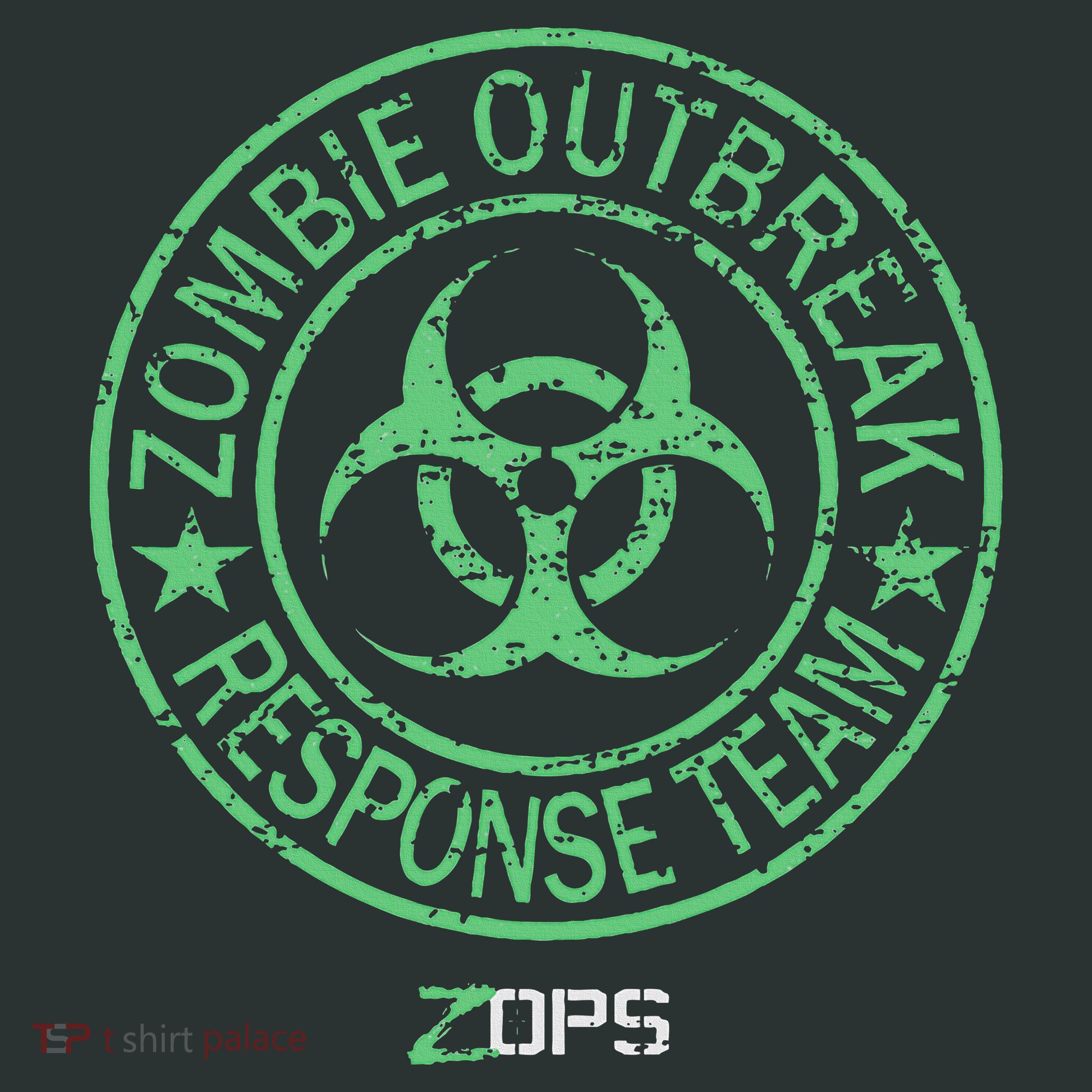 Z Ops Zombie Outbreak Response Team Infant Baby Jersey Bodysuit