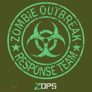 Z Ops Zombie Outbreak Response Team The Baniff Cuffed Pom Beanie