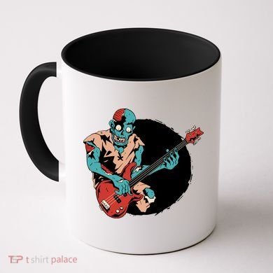 Zombie Playing Bass Coffee Mug