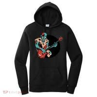 Zombie Playing Bass Women's Hoodie thumb 0