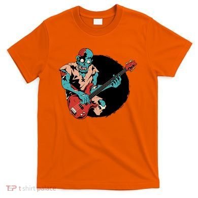 Zombie Playing Bass T-Shirt