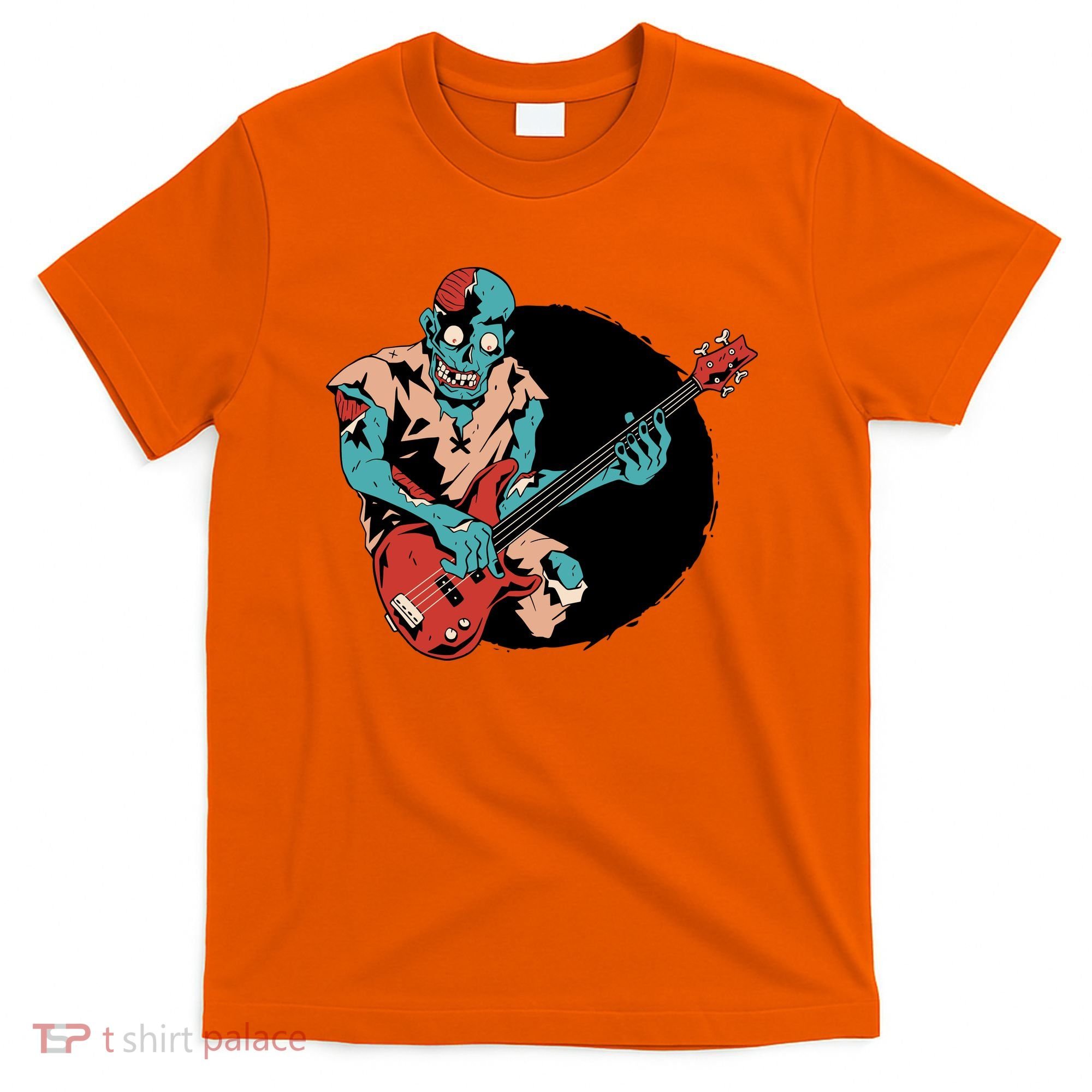 Zombie Playing Bass T-Shirt