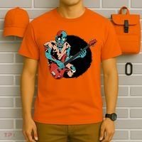 Zombie Playing Bass T-Shirt thumb 6
