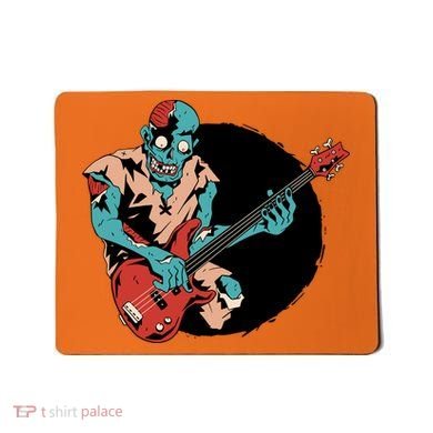 Zombie Playing Bass Mousepad