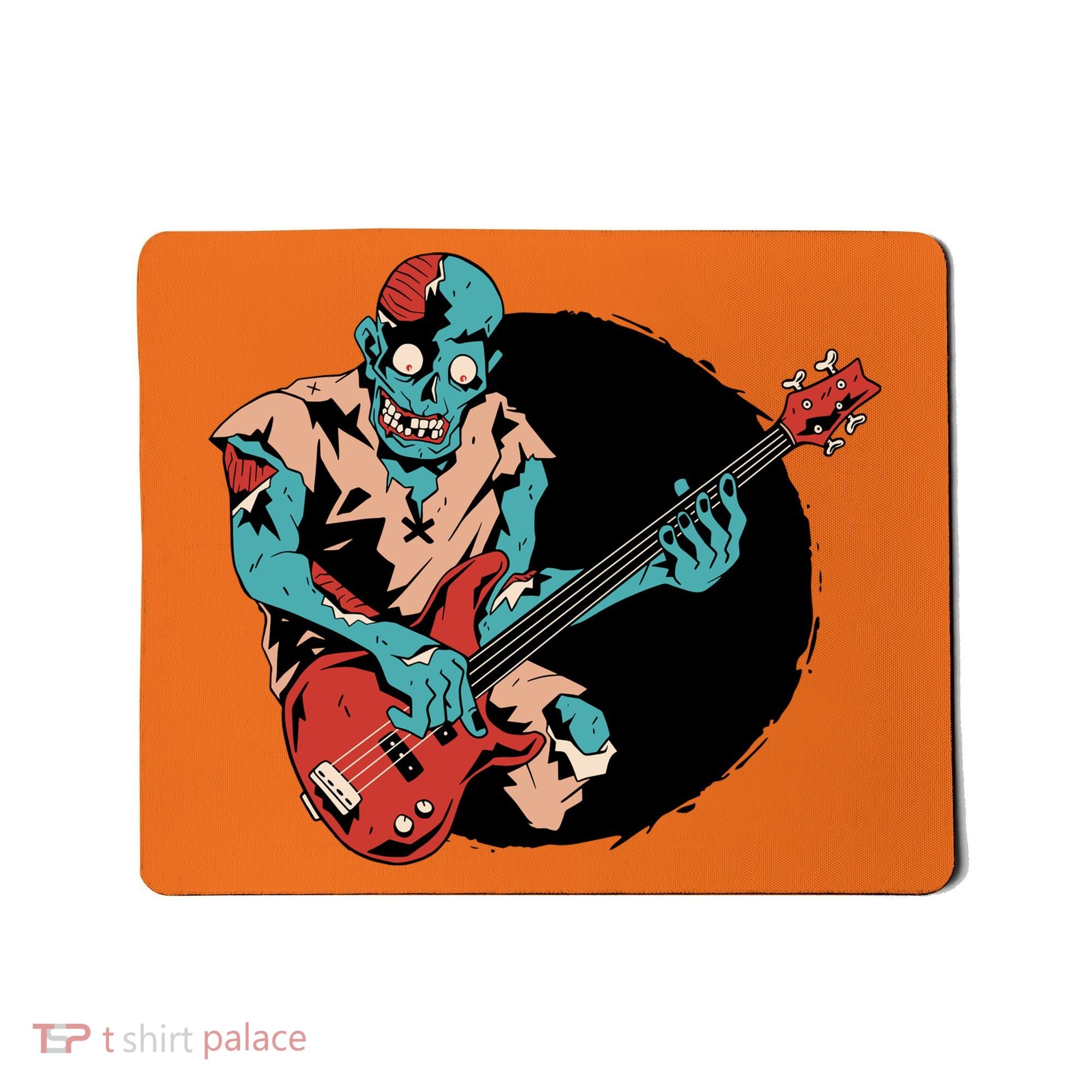 Zombie Playing Bass Mousepad