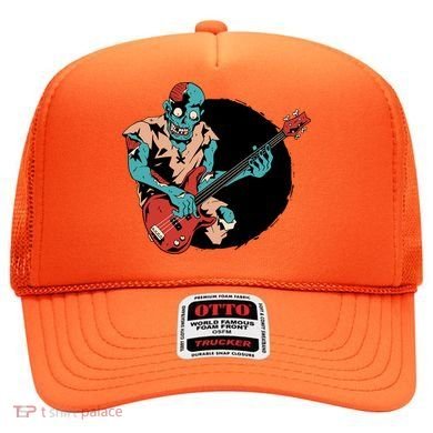 Zombie Playing Bass Hat