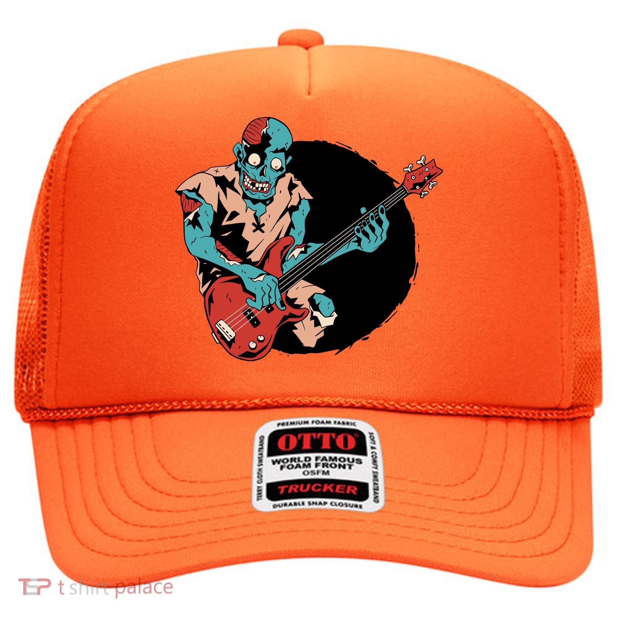 Zombie Playing Bass Hat