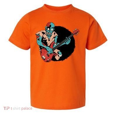 Zombie Playing Bass Toddler T-Shirt