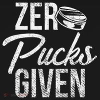 Zero Pucks Given Funny Fan Puck Hockey Player Kids Sweatshirt thumb 2