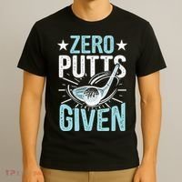 Zero Putts Given Funny Golfing Golf T-Shirt thumb 3