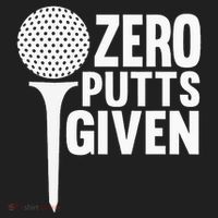 Zero Putts Given Funny Golf Lover Hat thumb 2