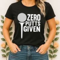 Zero Putts Given Funny Golf Lover Women's T-Shirt thumb 2