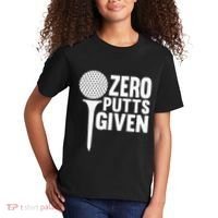 Zero Putts Given Funny Golf Lover Kids T-Shirt thumb 2