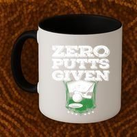 Zero Putts Given Funny Golf Meaningful Gift Coffee Mug thumb 2