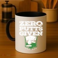Zero Putts Given Funny Golf Meaningful Gift Coffee Mug thumb 4