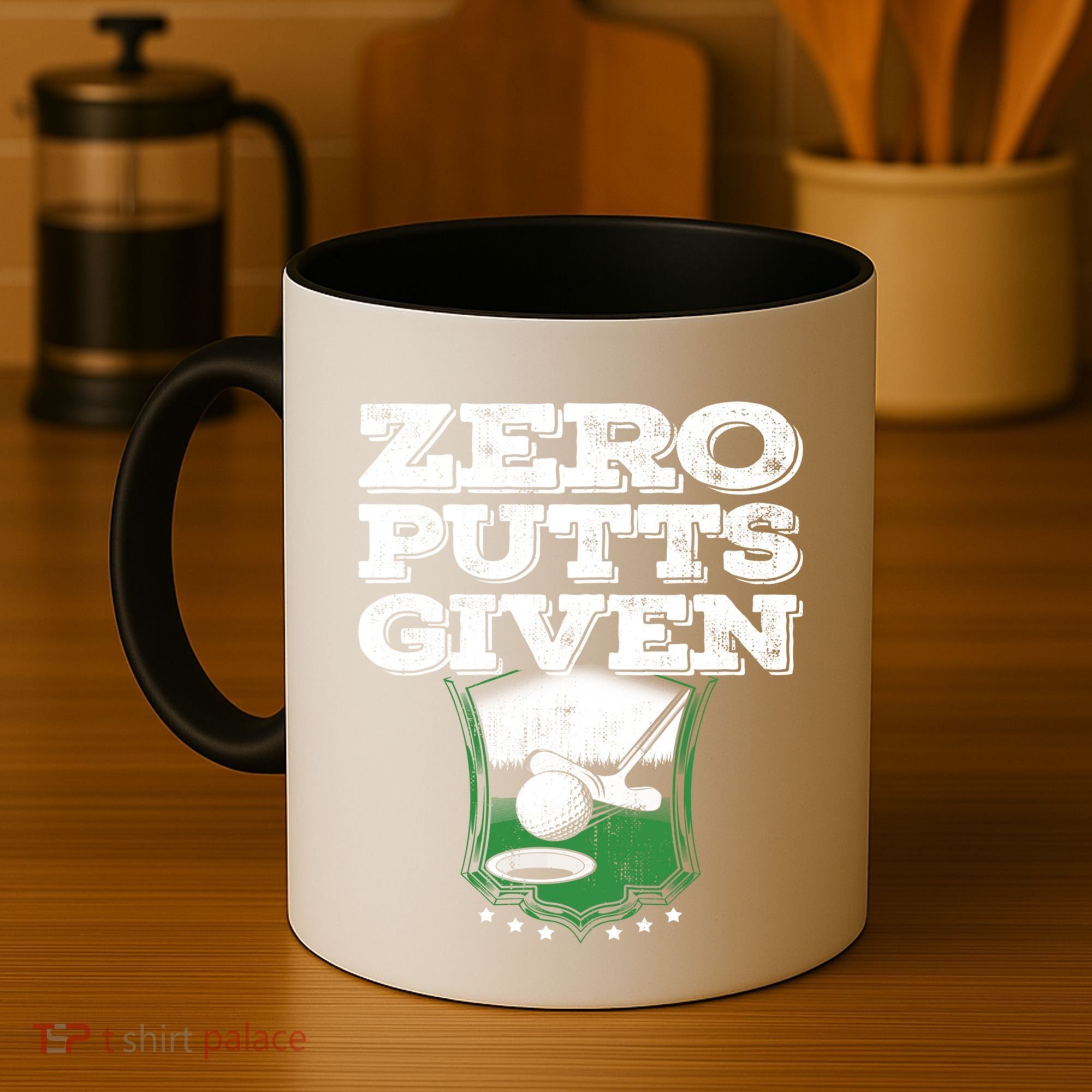 Zero Putts Given Funny Golf Meaningful Gift Coffee Mug