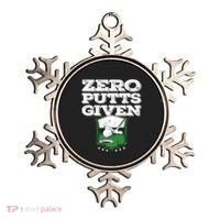 Zero Putts Given Funny Golf Meaningful Gift Ornament thumb 0
