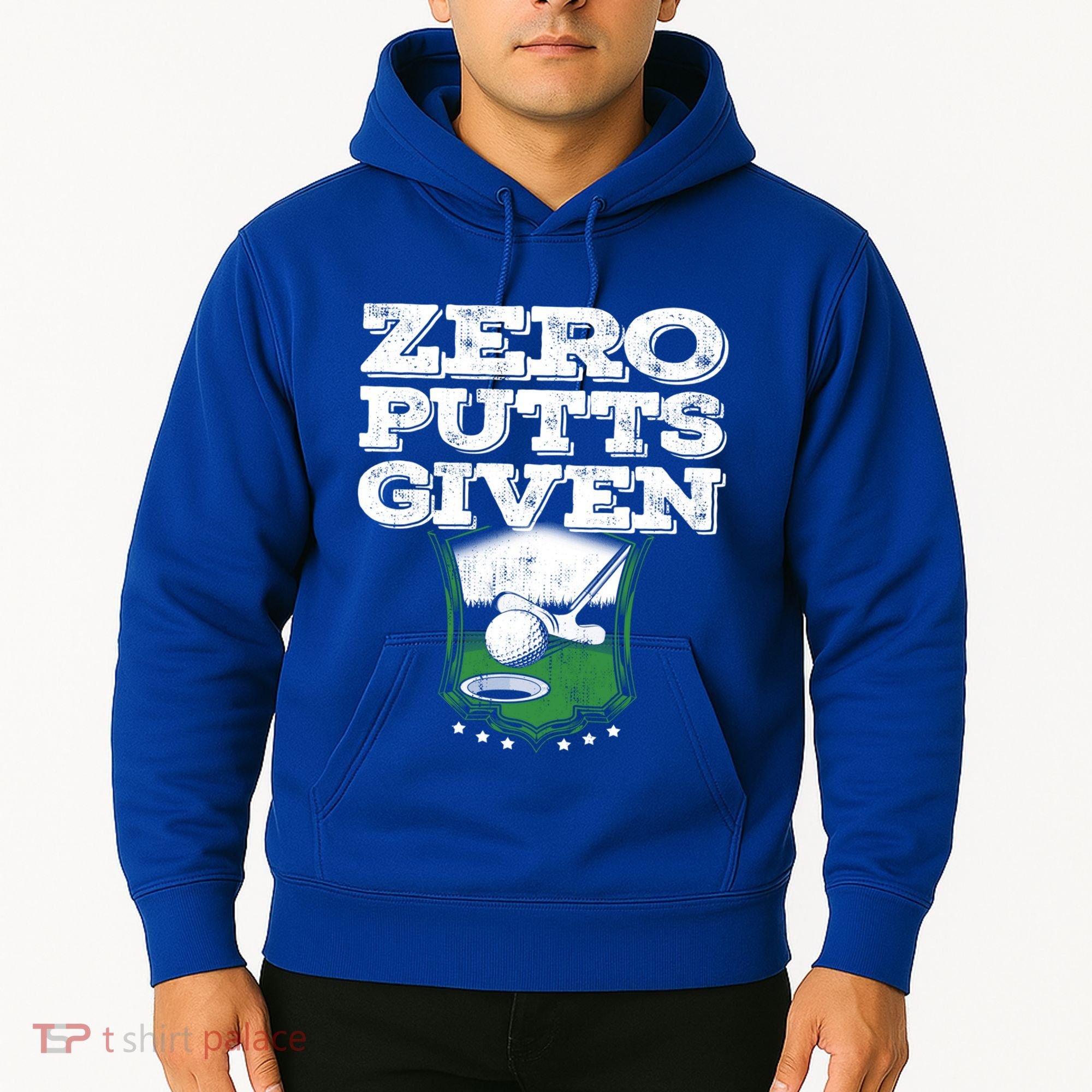 Zero Putts Given Funny Golf Meaningful Gift Hoodie